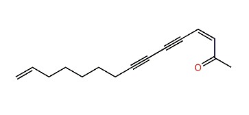 (Z)-3,14-Pentadecadien-5,7-diyn-2-one